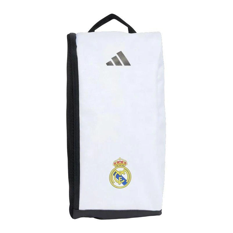 Real Madrid taška na kopačky white - Real Madrid batohy, tašky, gymsaky