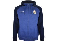 Real Madrid dětská mikina s kapucí Zip azul