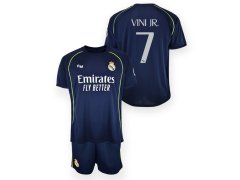 Real Madrid dětský set replica 25/26 Away Vini Jr.