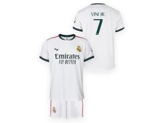 Real Madrid dětský fotbalový dres 26/27 Home Vini Jr.