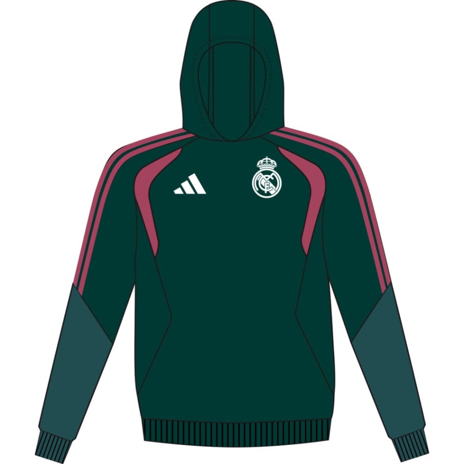 Real Madrid dětská mikina s kapucí Track aurora