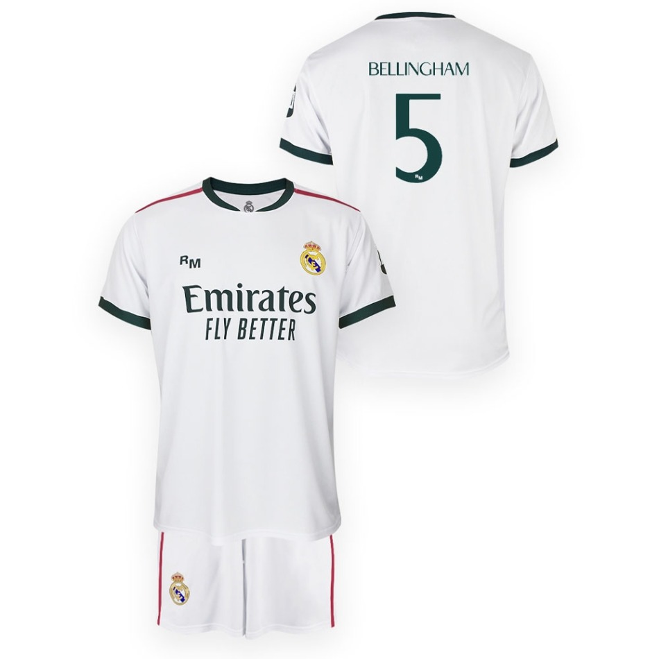 Real Madrid dětský fotbalový dres 26/27 Home Bellingham - Real Madrid dětské oblečení
