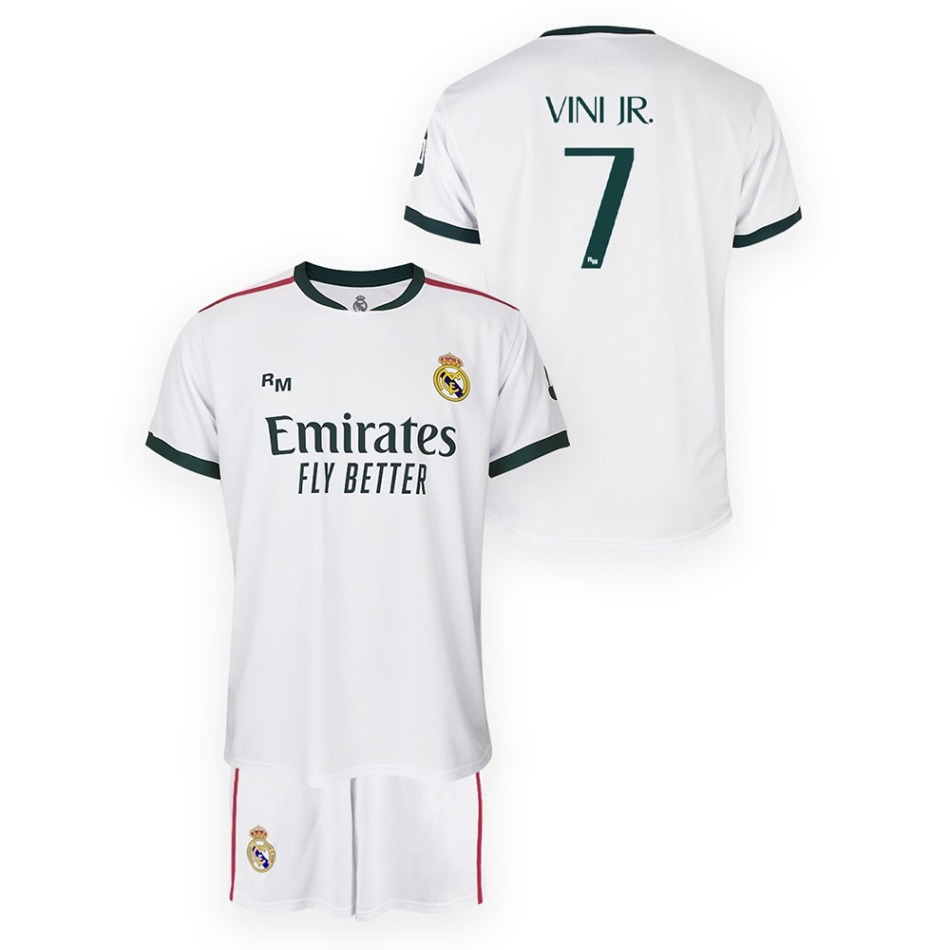 Real Madrid dětský fotbalový dres 26/27 Home Vini Jr. - Real Madrid dětské oblečení