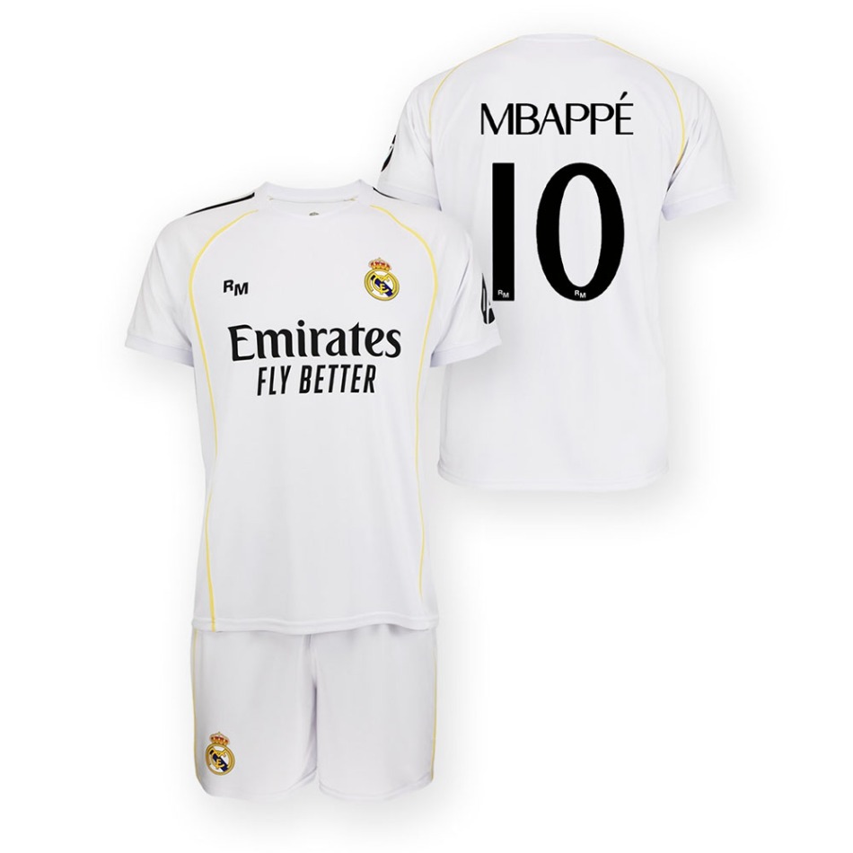 Real Madrid dětský set replica 25/26 Home Mbappe