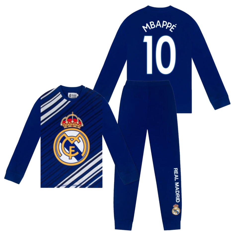Real Madrid dětské pyžamo Long Mbappe - Real Madrid dětské oblečení