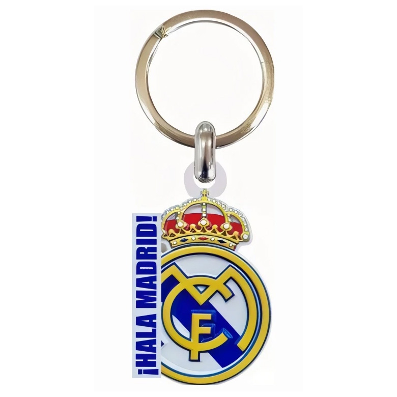 Real Madrid přívěšek na klíče Hala Madrid - Real Madrid klíčenky, náramky, šperky