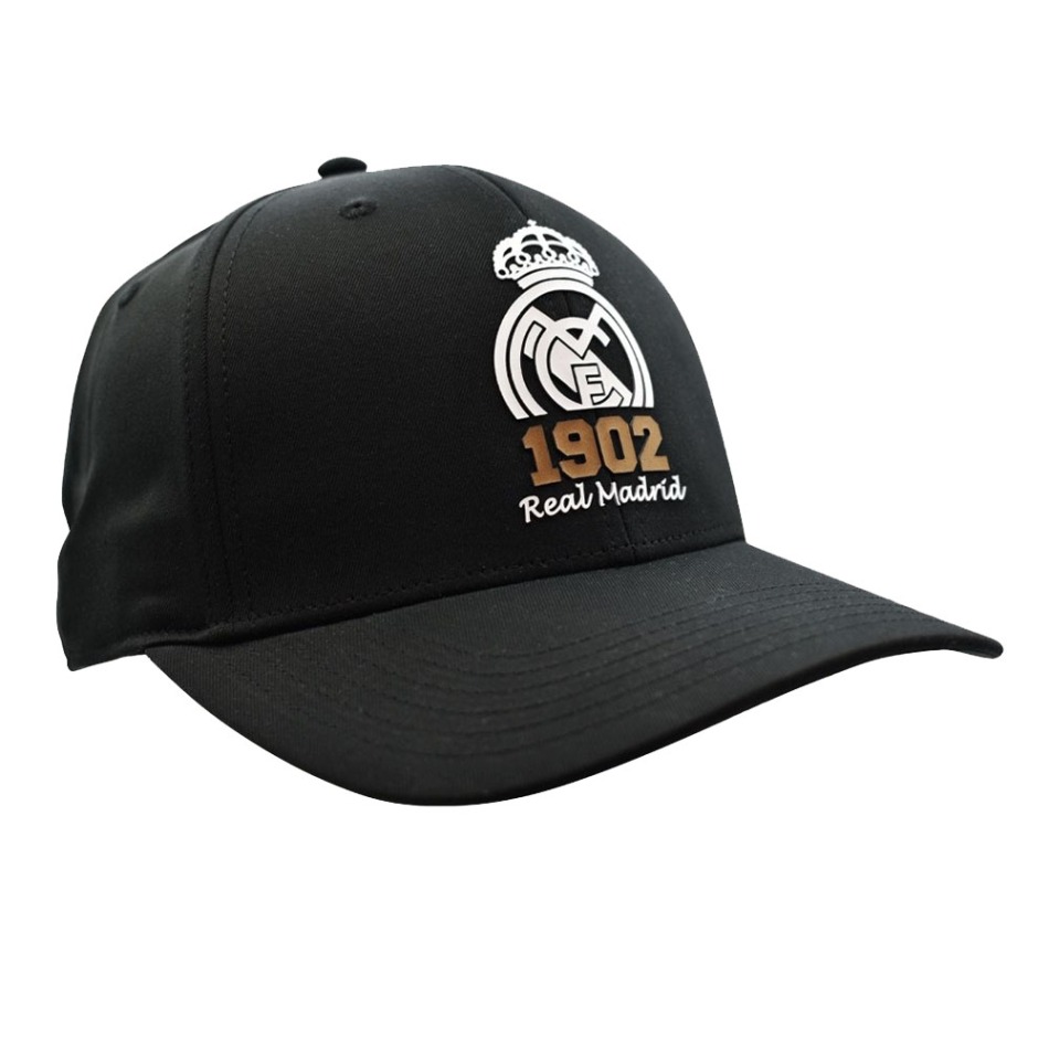Real Madrid čepice baseballová kšiltovka No43 Crest black - Real Madrid kšiltovky, čepice, rukavice
