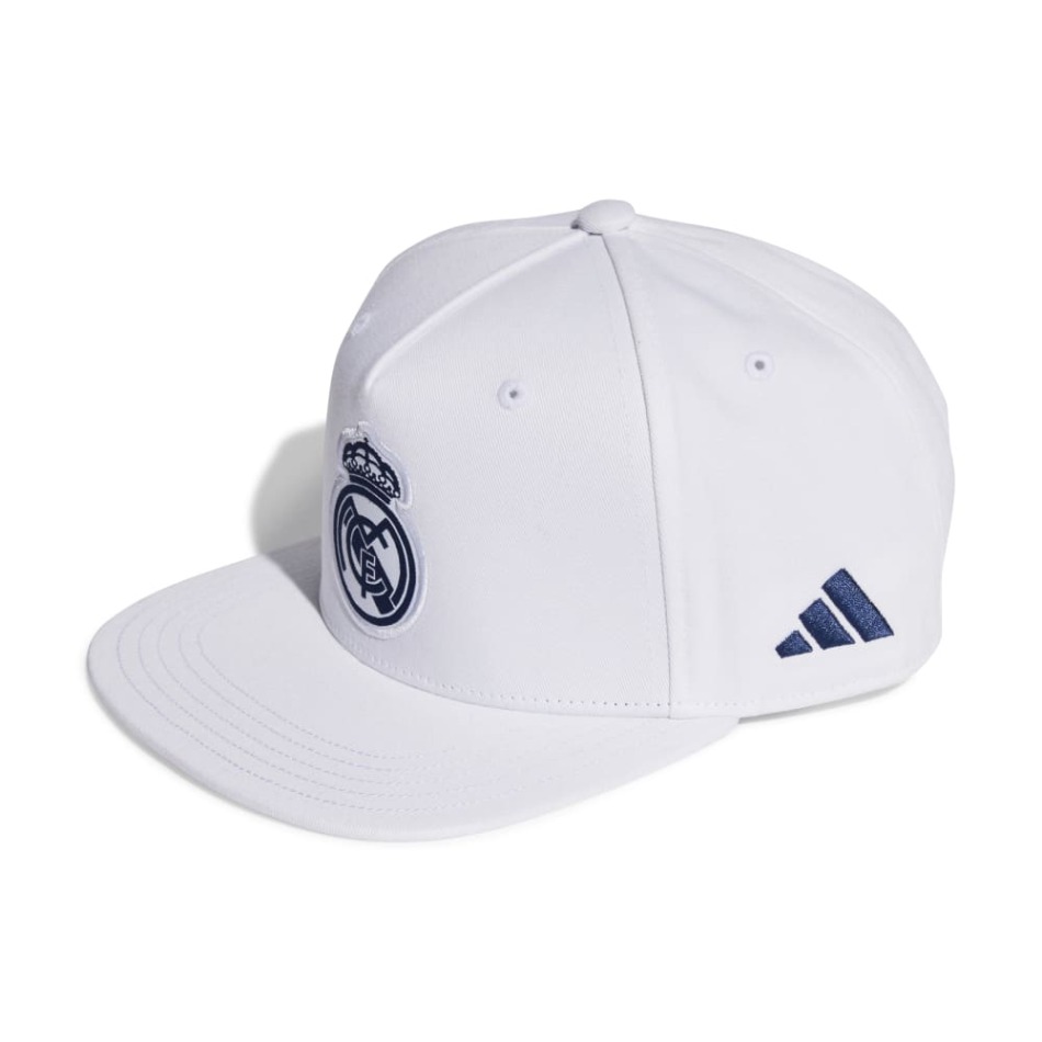 Real Madrid čepice flat kšiltovka Snapback white - Real Madrid kšiltovky, čepice, rukavice