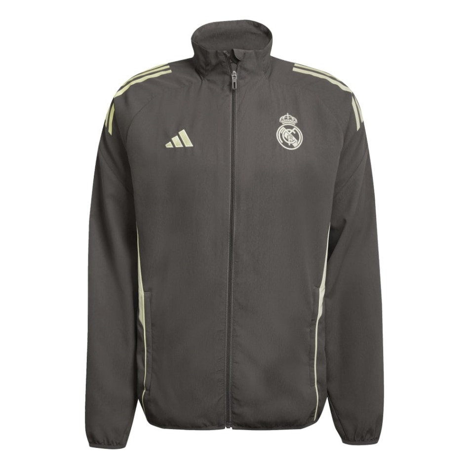 Real Madrid pánská bunda presentation grey