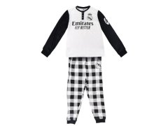 Real Madrid pánské pyžamo Long white