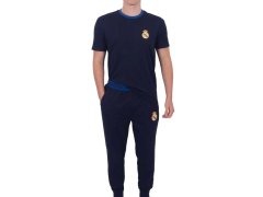 Real Madrid pánské pyžamo Long navy