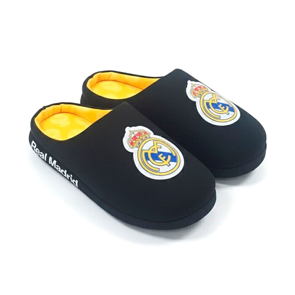 Real Madrid pánské pantofle black