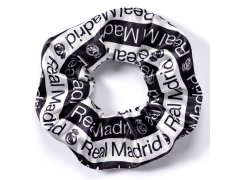 Real Madrid gumička do vlasů Text Hair Scrunchie