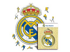 Real Madrid dřevěné puzzle Crest 500 pcs