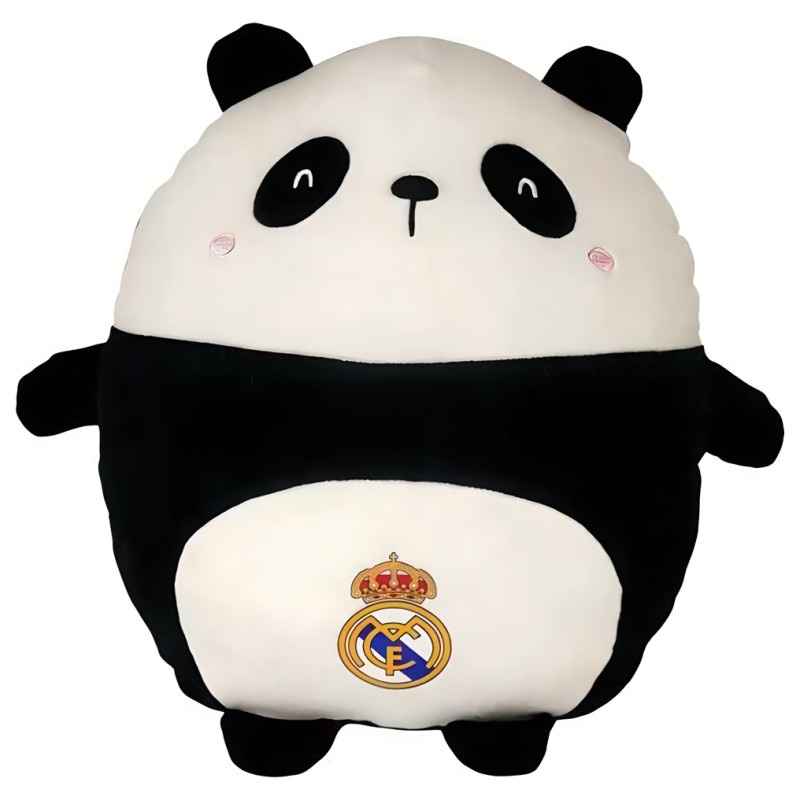Real Madrid plyšová panda 30 cm - Real Madrid ostatní suvenýry