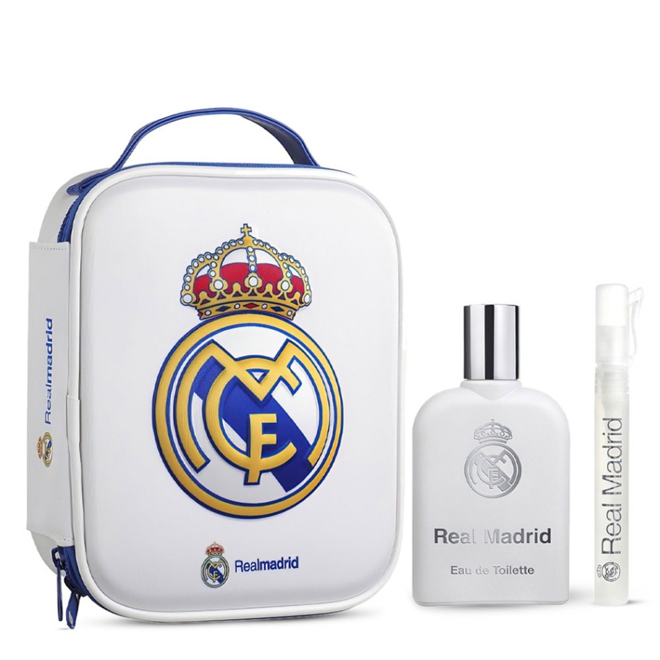 Real Madrid toaletní set Edt+Rollon Necesser 110ml - Real Madrid ostatní suvenýry