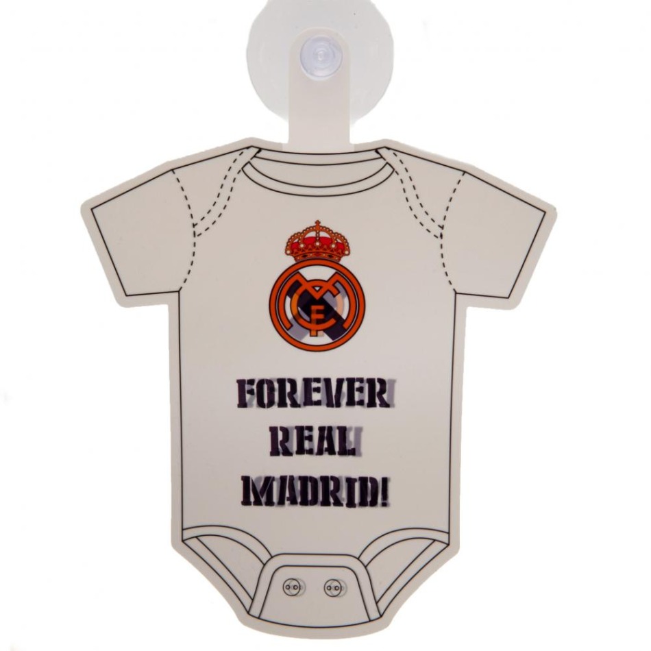 Real Madrid mini body do auta Baby On Board Sign