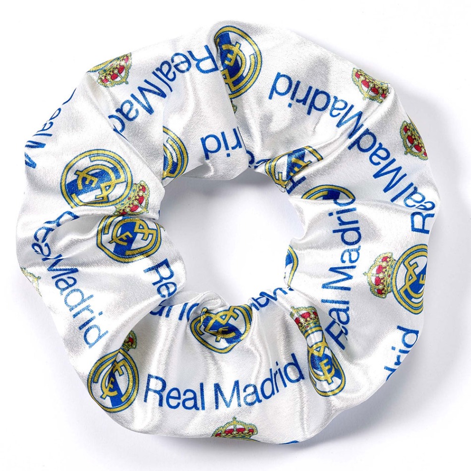 Real Madrid gumička do vlasů Crest Hair Scrunchie - Real Madrid ostatní suvenýry