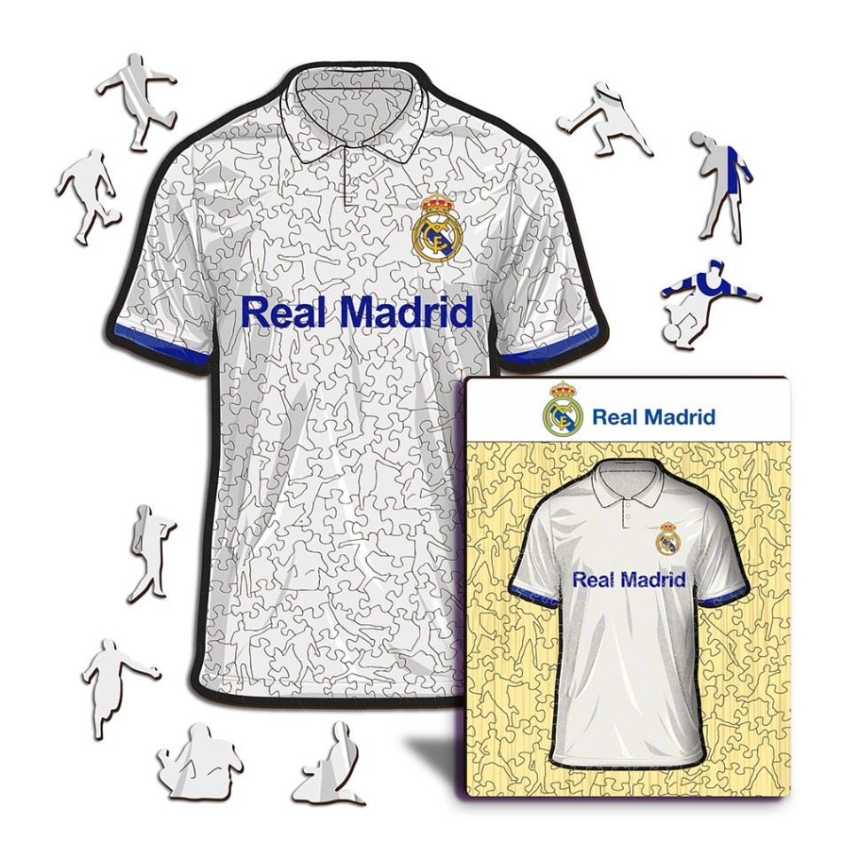 Real Madrid dřevěné puzzle Jersey 500 pcs