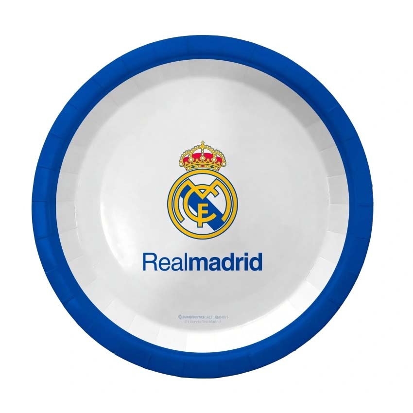 Sada talířků REAL MADRID white - Real Madrid ostatní suvenýry
