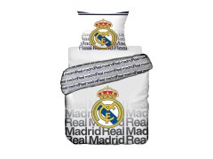 Real Madrid povlečení na jednu postel white