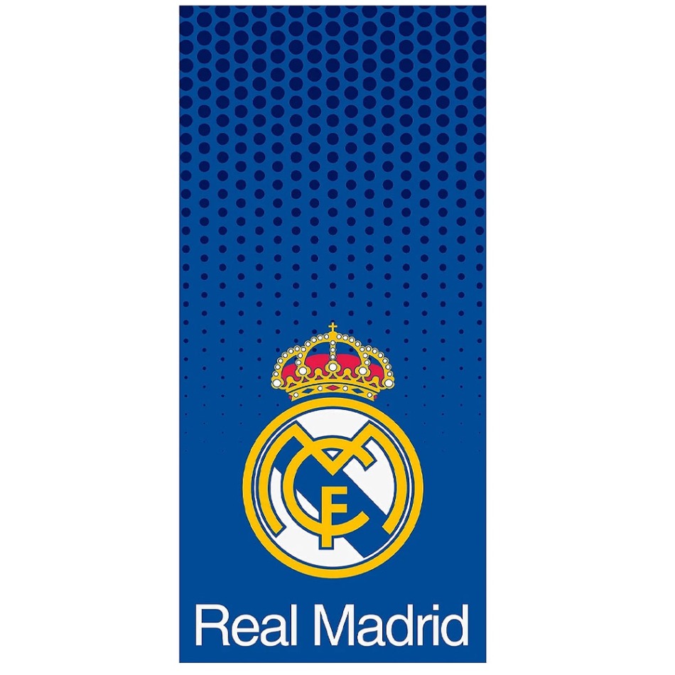 Real Madrid osuška Blue - Real Madrid povlečení, ručníky, deky