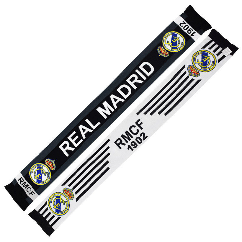 Real Madrid zimní šála Double Bicolor - Real Madrid šály, čepice, rukavice