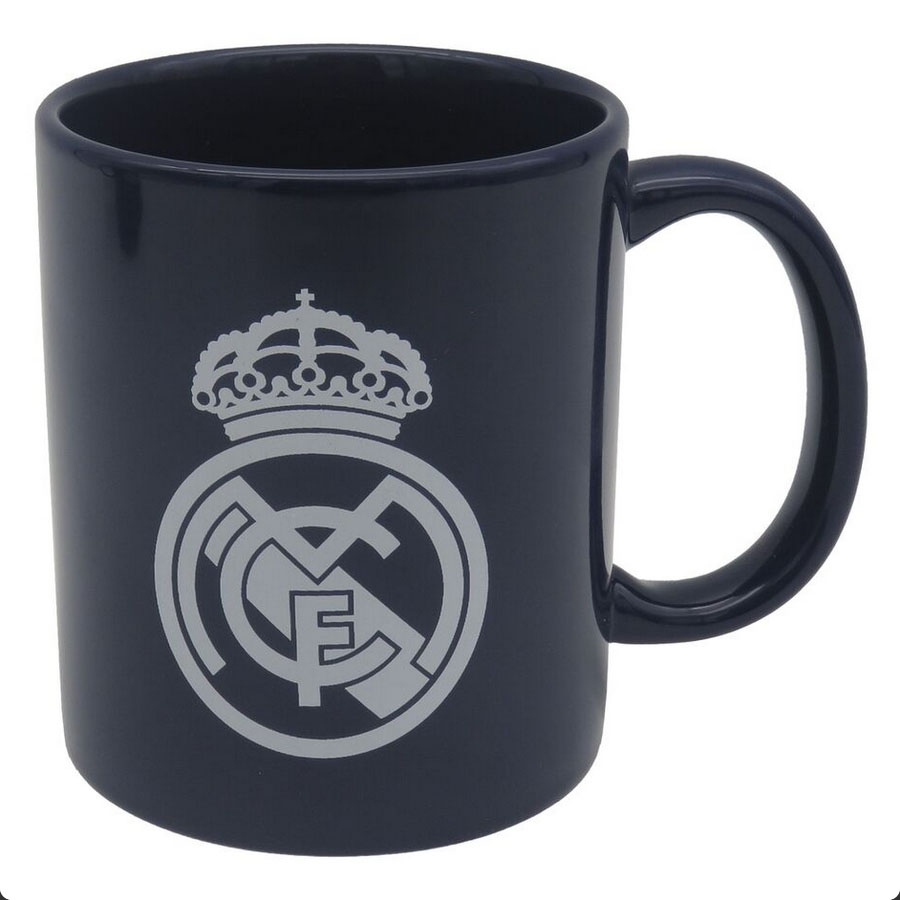 Real Madrid hrníček Crest navy - Real Madrid sklenice, hrníčky, misky