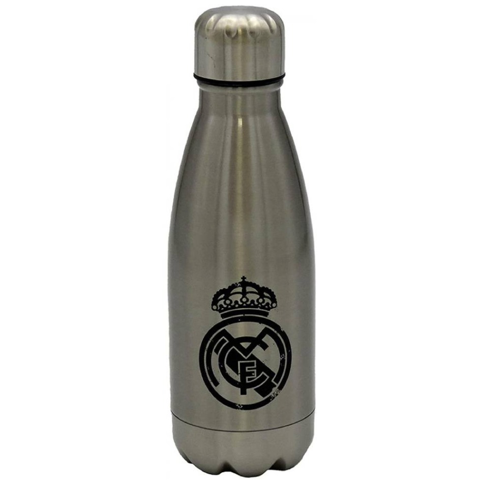 Real Madrid láhev na pití Plateada - Real Madrid sklenice, hrníčky, misky