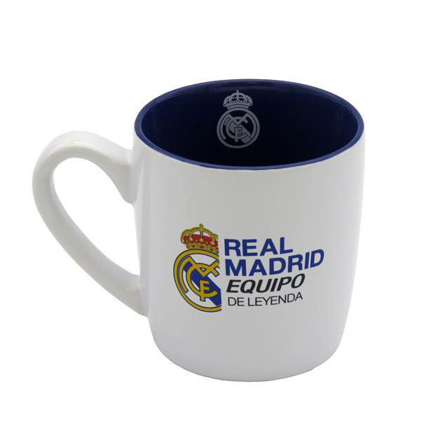 Real Madrid hrníček Taza blanca - Real Madrid sklenice, hrníčky, misky