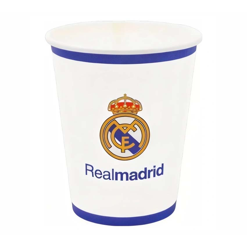 Real Madrid pohár white - Real Madrid sklenice, hrníčky, misky