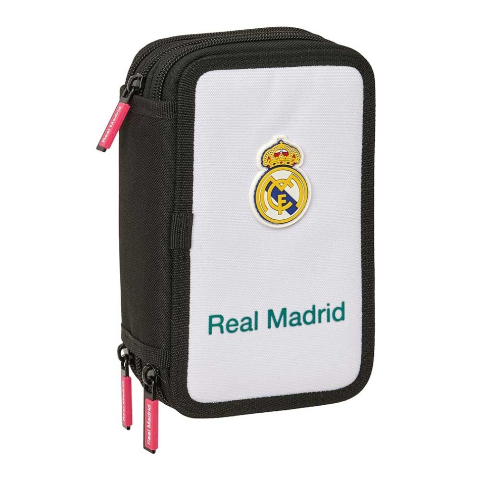 Trojitý plný penál REAL MADRID 26/27 Home - Real Madrid školní a&nbsp;kancelářské potřeby