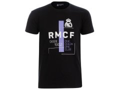 Real Madrid pánské tričko Desde 1902 black
