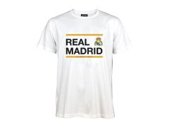 Real Madrid pánské tričko No115 Text white