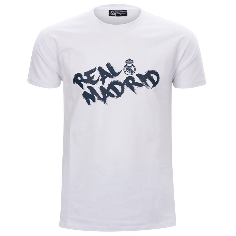 Real Madrid pánské tričko No84 white - Real Madrid trička, polo trička, košile