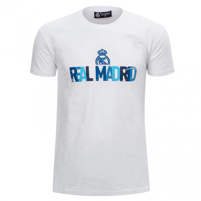 Real Madrid pánské tričko No80 Text white