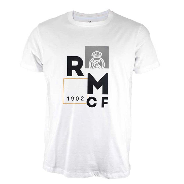 Real Madrid pánské tričko No110 RMCF white - Real Madrid trička, polo trička, košile