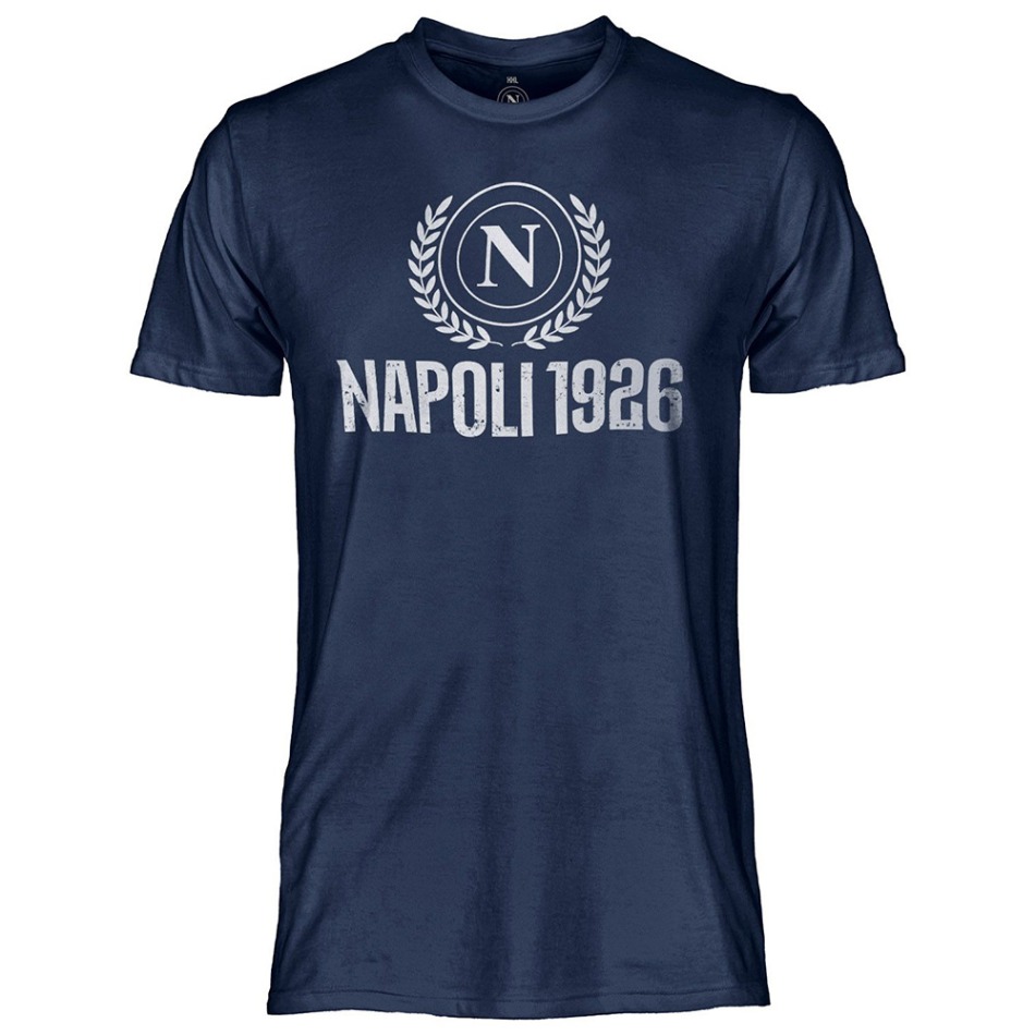 SSC Neapol pánské tričko Crest navy - SSC Neapol trička, polo trička, košile