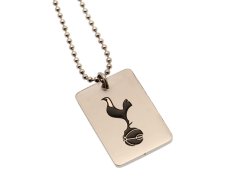 Tottenham Hotspur psí známka na krk Enamel Crest Dog Tag & Chain