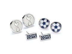 Tottenham Hotspur sada náušnic three unique designs