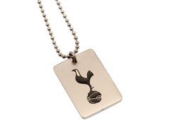 Tottenham Hotspur psí známka na krk Enamel Crest Dog Tag & Chain
