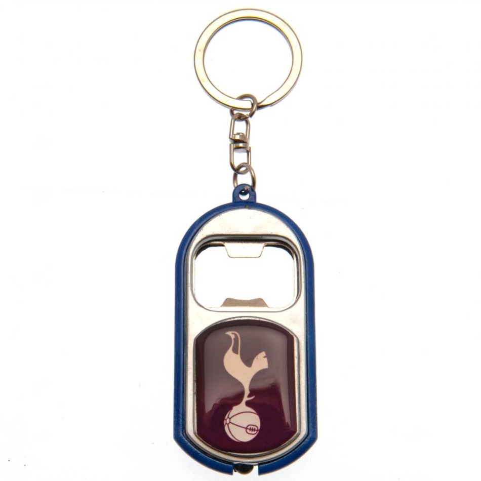 Tottenham Hotspur přívěšek s&nbsp;otvírakem Key Ring Torch Bottle Opener - Tottenham Hotspur klíčenky, náramky, šperky