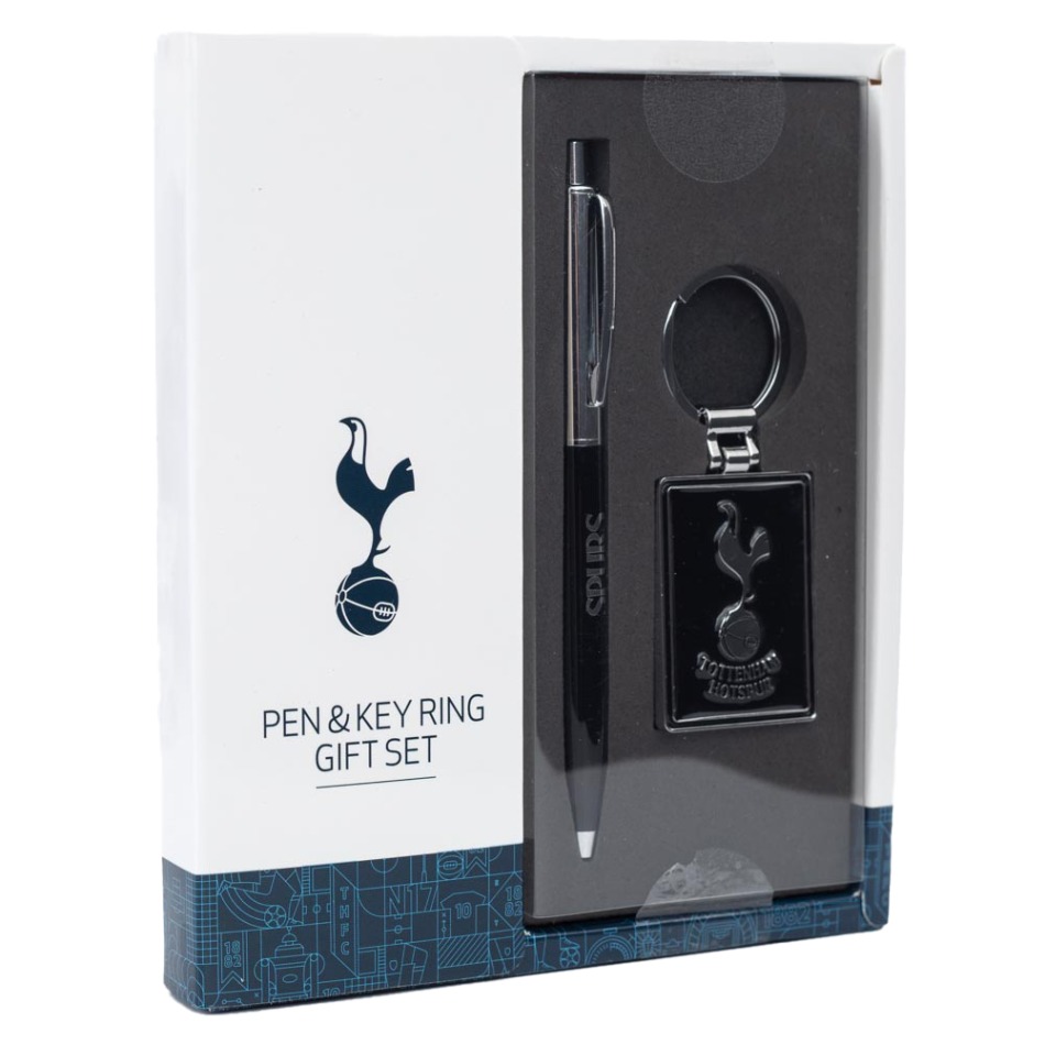 Tottenham Hotspur propiska a klíčenka executive set black
