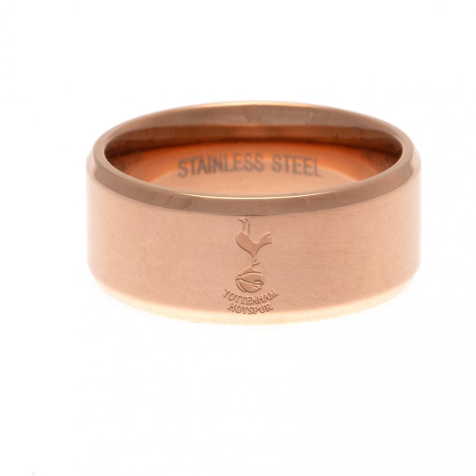 Tottenham Hotspur prsten Rose Gold Plated Ring Large - Tottenham Hotspur klíčenky, náramky, šperky