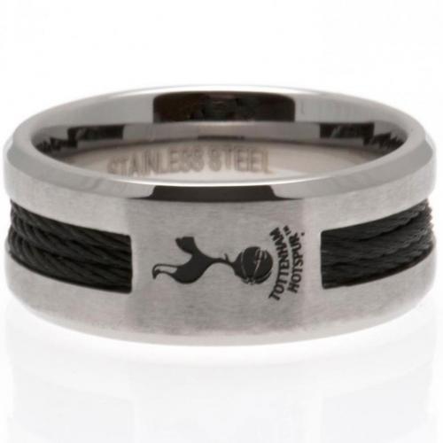Tottenham Hotspur prsten Black Inlay Medium
