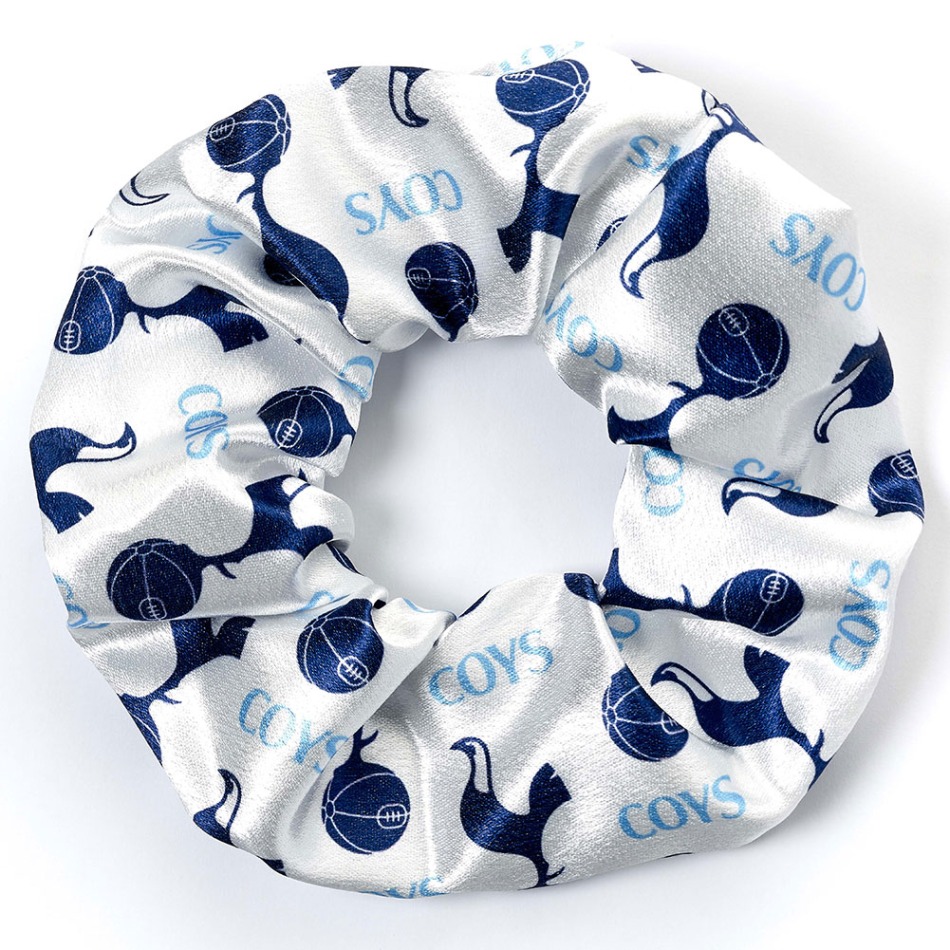 Tottenham Hotspur gumička do vlasů colourful satin