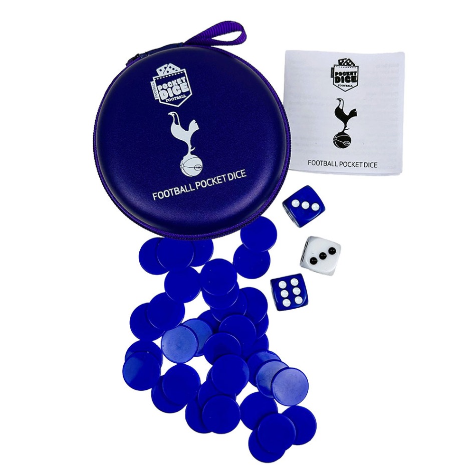 Tottenham Hotspur FC Pocket Dice Game - Tottenham Hotspur ostatní suvenýry
