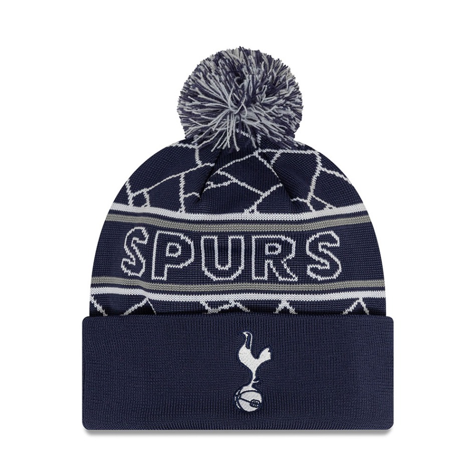 Tottenham Hotspur zimní čepice Spring Sport navy - Tottenham Hotspur šály, čepice, rukavice