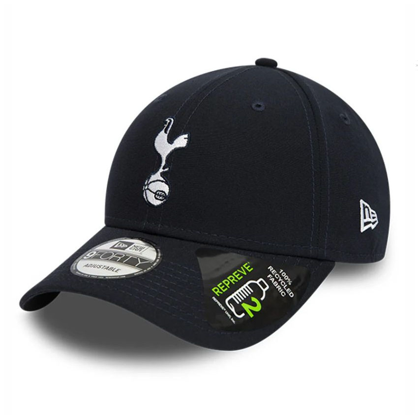 Tottenham Hotspur čepice baseballová kšiltovka 9Forty Repreve navy - Tottenham Hotspur šály, čepice, rukavice
