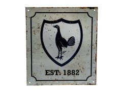 Tottenham Hotspur cedule na zeď Retro Logo Sign